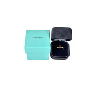 Tiffany 18k Gold Jewelry Ring T Wire Rose Gold 52